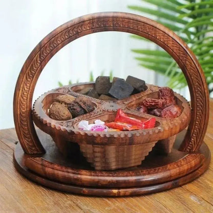 Handgefertigte Holzschale – Elegante & Funktionale Kunst Mivoza Deutschland