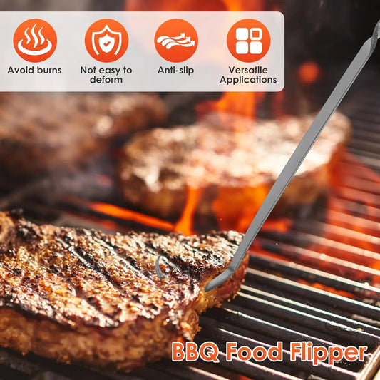 Handgeschmiedeter Grillwender – Sicheres Wenden am Grill Mivoza Deutschland
