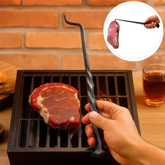 Handgeschmiedeter Grillwender – Sicheres Wenden am Grill Mivoza Deutschland