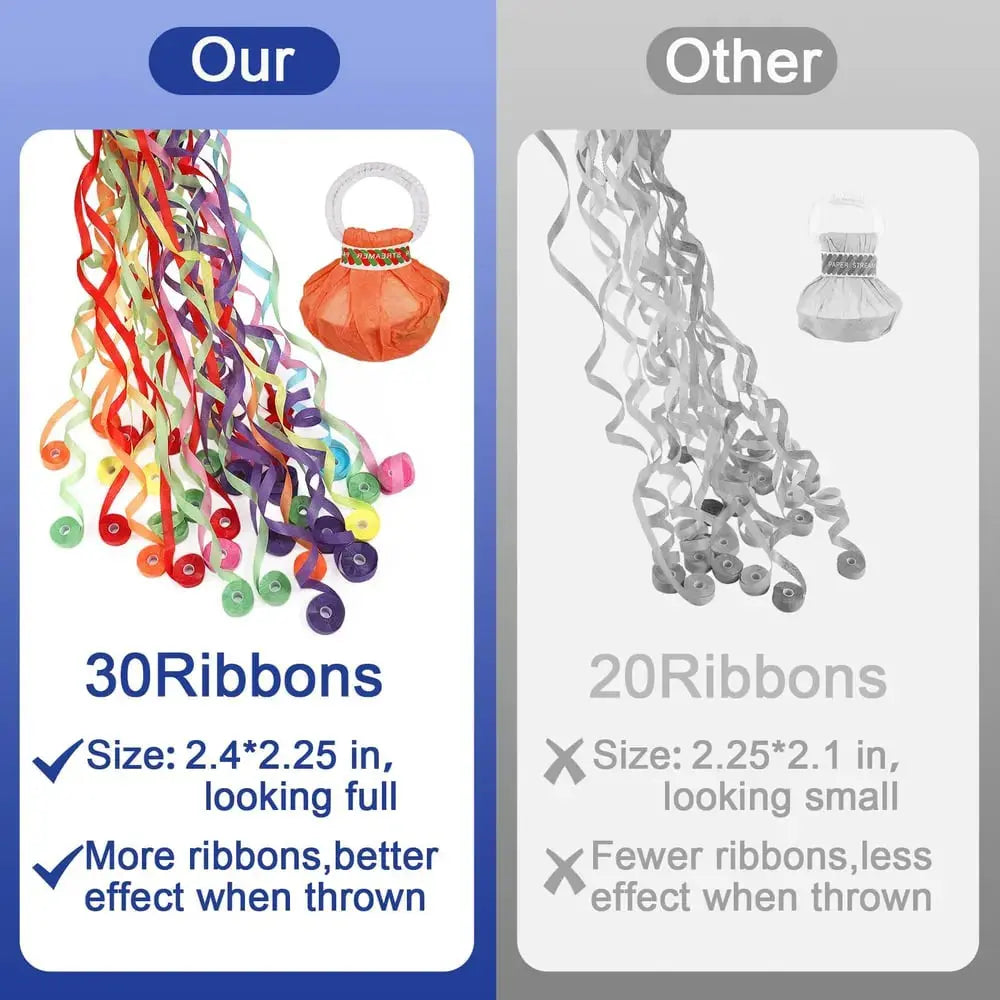 Wurf-Streamer aus Papier – Farbige Überraschung ganz ohne Konfetti-Chaos Mivoza Deutschland