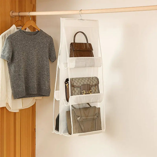 Handtaschen Hänge-Organizer — Ihre Lieblings-Taschen ordentlich verstaut Mivoza Deutschland