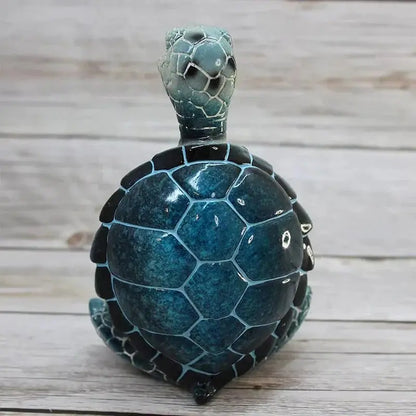 Harz-Meeres-Schildkrötenfigur – Beruhigende Meditations-Dekoration für Zuhause Mivoza Deutschland