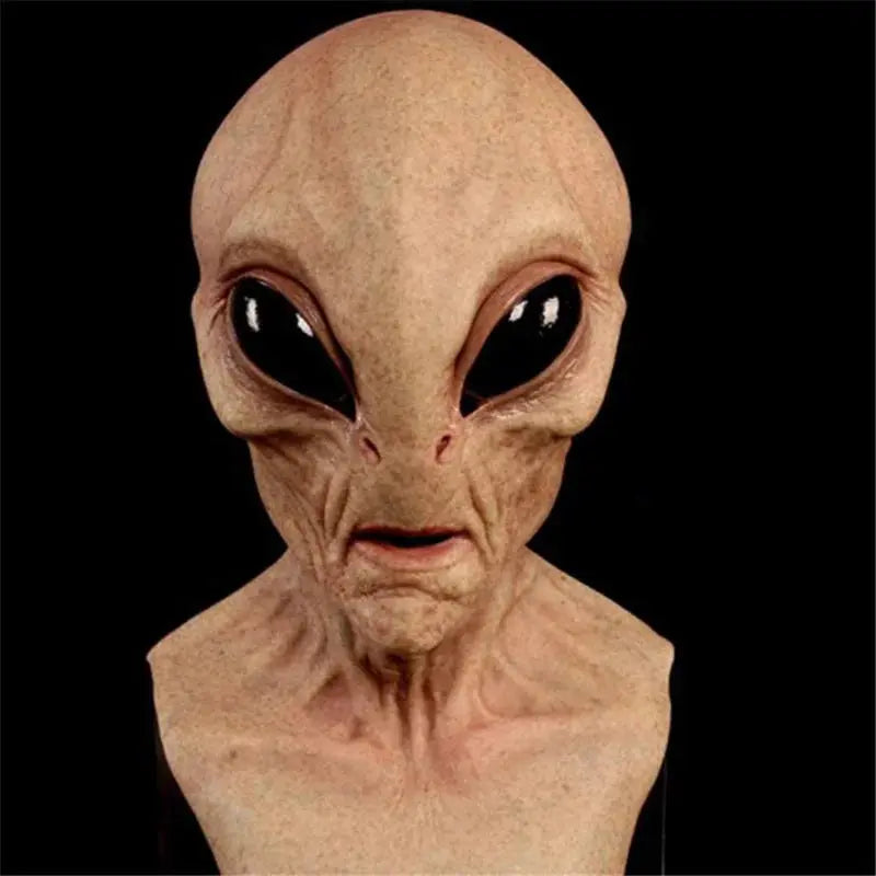 Hautfreundliche Alien-Maske aus Latex für Erwachsene Mivoza Deutschland