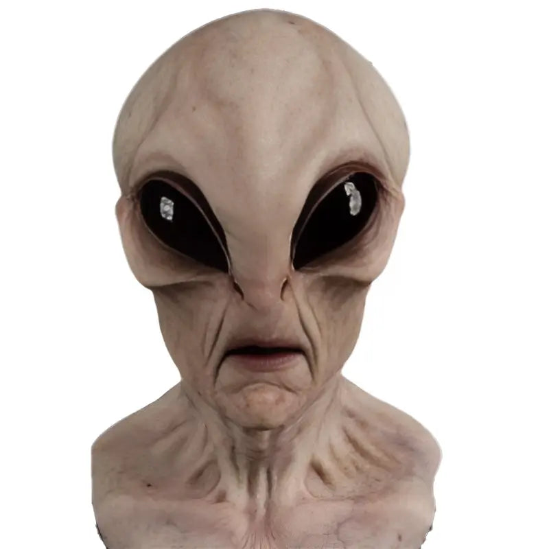 Hautfreundliche Alien-Maske aus Latex für Erwachsene Mivoza Deutschland