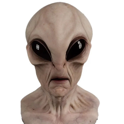Hautfreundliche Alien-Maske aus Latex für Erwachsene Mivoza Deutschland