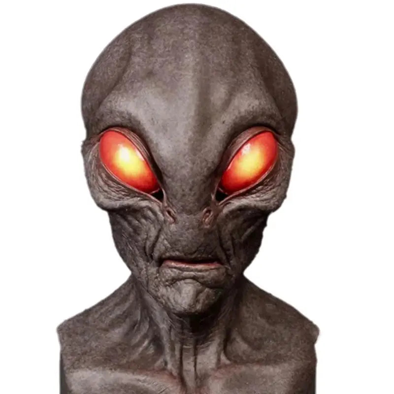 Hautfreundliche Alien-Maske aus Latex für Erwachsene Mivoza Deutschland