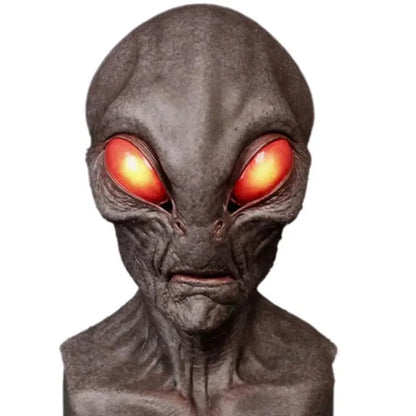Hautfreundliche Alien-Maske aus Latex für Erwachsene Mivoza Deutschland