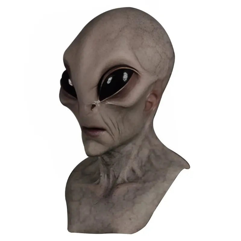 Hautfreundliche Alien-Maske aus Latex für Erwachsene Mivoza Deutschland