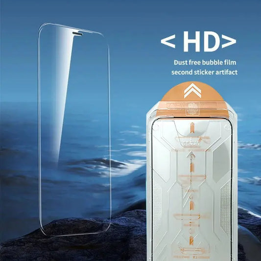 🔥Last Day 📱2025 New Invisible Screen Protector -Fingerprint-Proof Dust Free Without Bubbles Zorenza