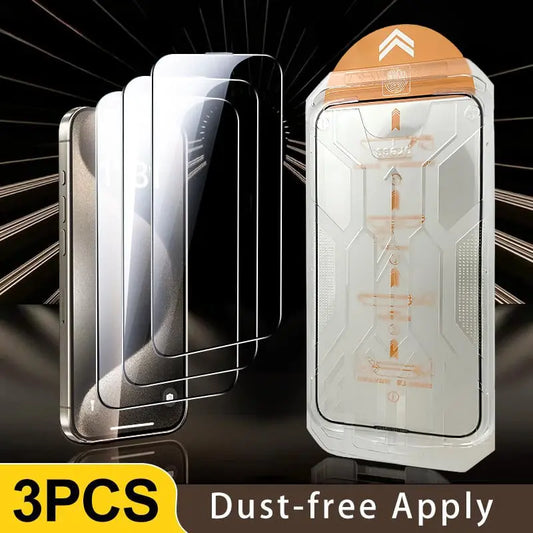 🔥Last Day 📱2025 New Invisible Screen Protector -Fingerprint-Proof Dust Free Without Bubbles Zorenza