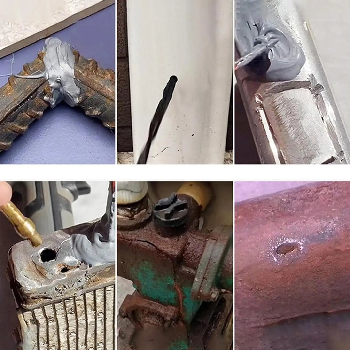 Hochfeste Metall-Reparaturpaste — Schluss mit Schweißen, jetzt wird gekleb Mivoza Deutschland