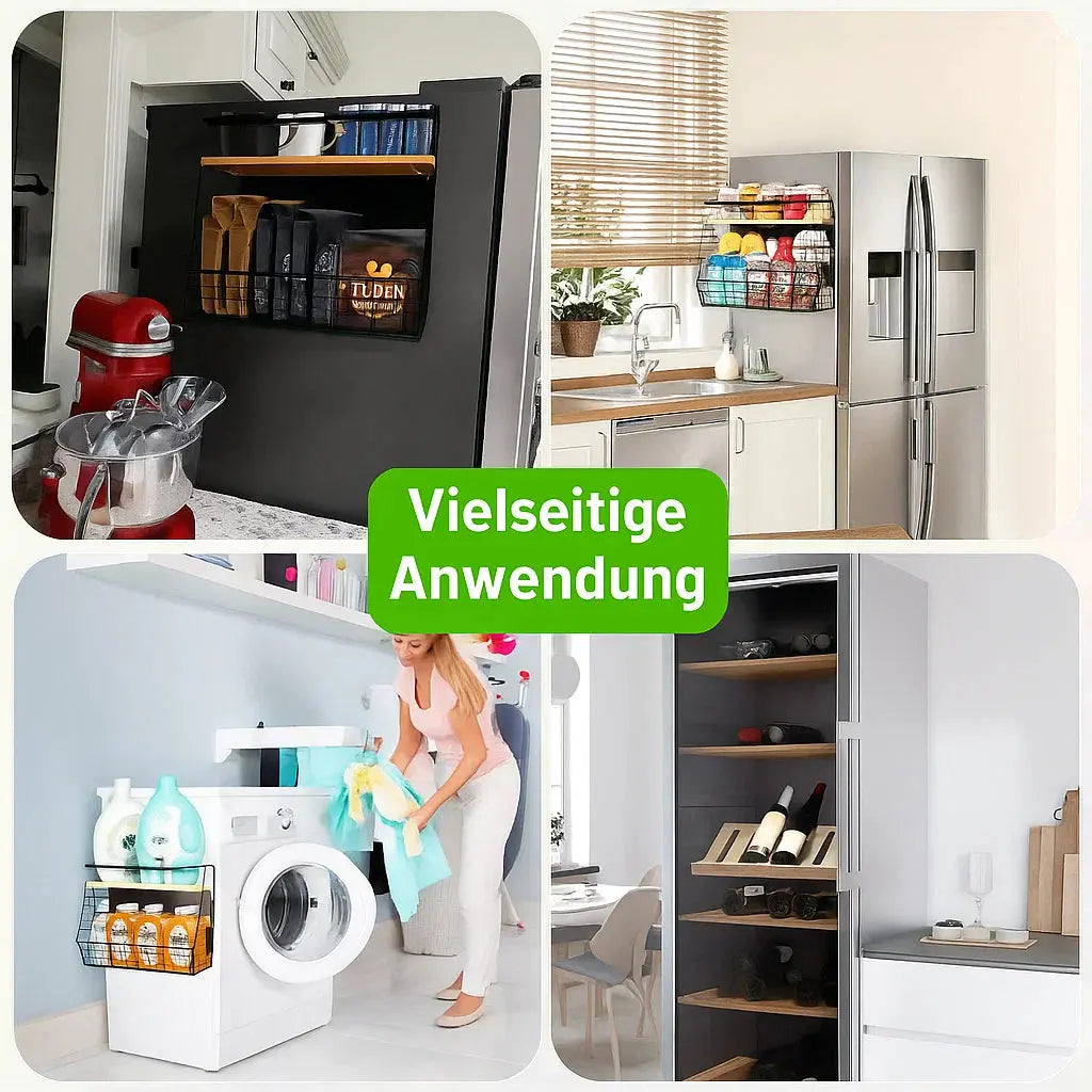 Hochmagnetisches Wandregal — Stabiler Stauraum ohne Bohren Mivoza Deutschland