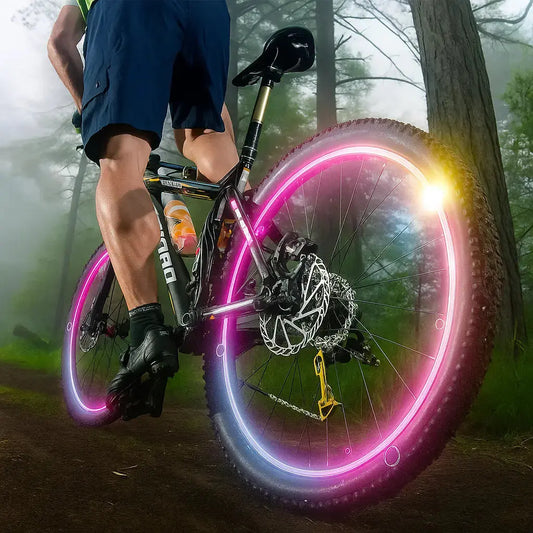 Hochwertige Fahrradventilbeleuchtung mit LED – Perfekt für Nachtfahrten Mivoza Deutschland