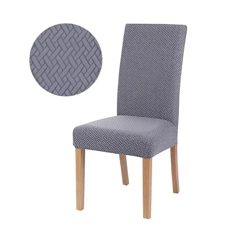Hochwertige Stuhlhussen aus Jacquard-Stoff Mivoza Deutschland