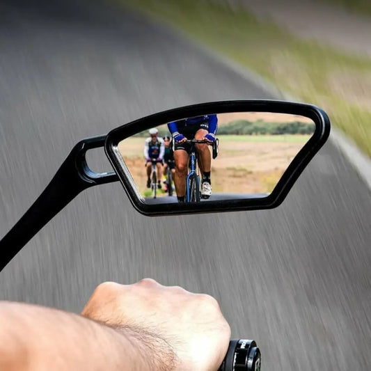 Hochwertiger polierter Edelstahl-Fahrradspiegel – Stoßfest & 360° verstellbar Mivoza Deutschland