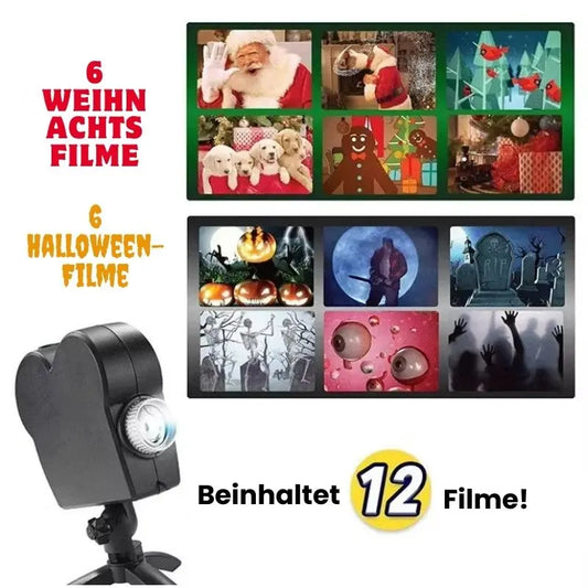 Holografische Projektionslichter für Halloween und Weihnachten Mivoza Deutschland