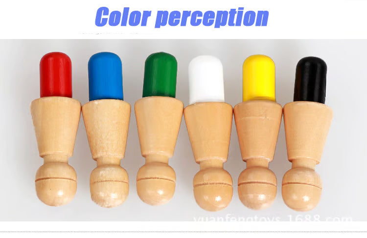 Holz-Memory-Spiel — Denkspiel zur Förderung von Gedächtnis und Koordination Mivoza Deutschland