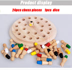 Holz-Memory-Spiel — Denkspiel zur Förderung von Gedächtnis und Koordination Mivoza Deutschland