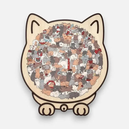 Holzpuzzle Katze Mivoza Deutschland