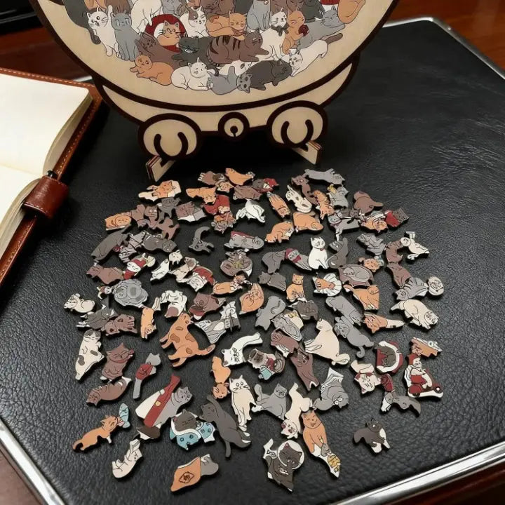 Holzpuzzle Katze Mivoza Deutschland