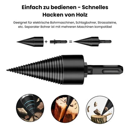 Holzspalter Brennholz Bohrer Mivoza Deutschland