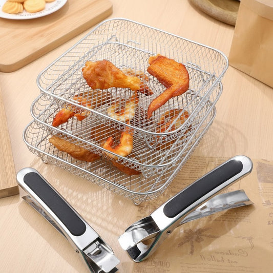 Stapelbare Airfryer-Körbe