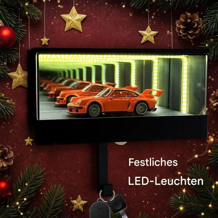 Infinity Garage Schlüsselhalter mit LED-Spiegeleffekt Mivoza Deutschland