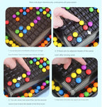 Intellektuelles Strategiespiel – Mehrspieler-Duell mit 80 Spielsteinen Mivoza Deutschland