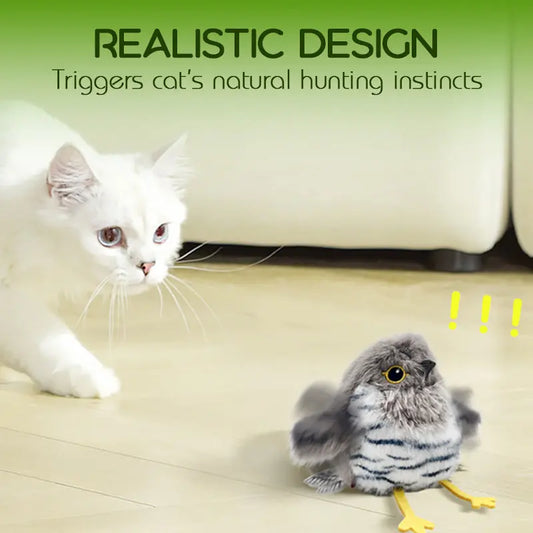 Interaktiver Vogel für Katzen – Mit Zwitschern Mivoza Deutschland