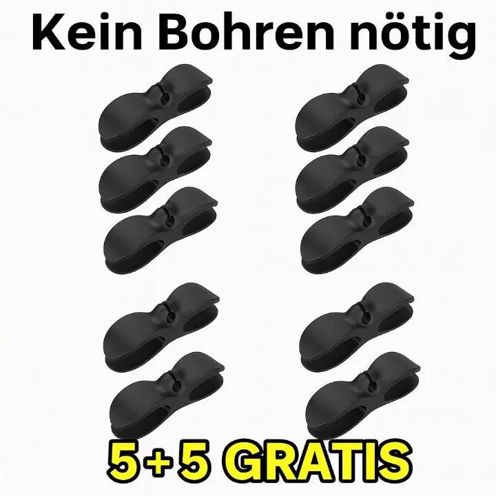 Kabel-Organizer 10er-Set – Selbstklebend & Gratis Extra Mivoza Deutschland