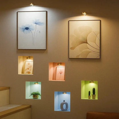 Kabellose LED-Bilderleuchte – Elegantes Licht für Kunst & Dekoration Mivoza Deutschland