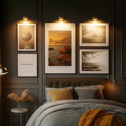 Kabellose LED-Bilderleuchte – Elegantes Licht für Kunst & Dekoration Mivoza Deutschland