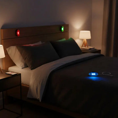 Kabellose LED-Stroboskoplichter (4-er Set) Mivoza Deutschland