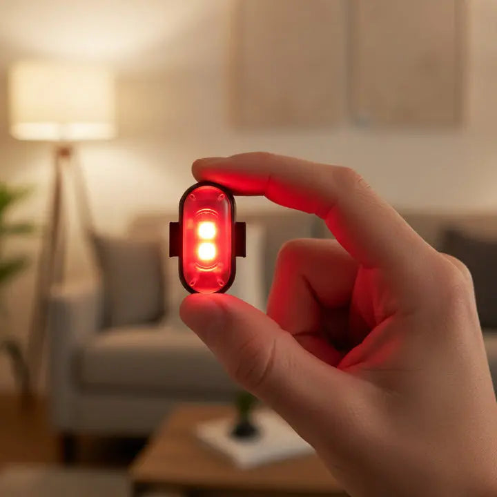 Kabellose LED-Stroboskoplichter (4-er Set) Mivoza Deutschland