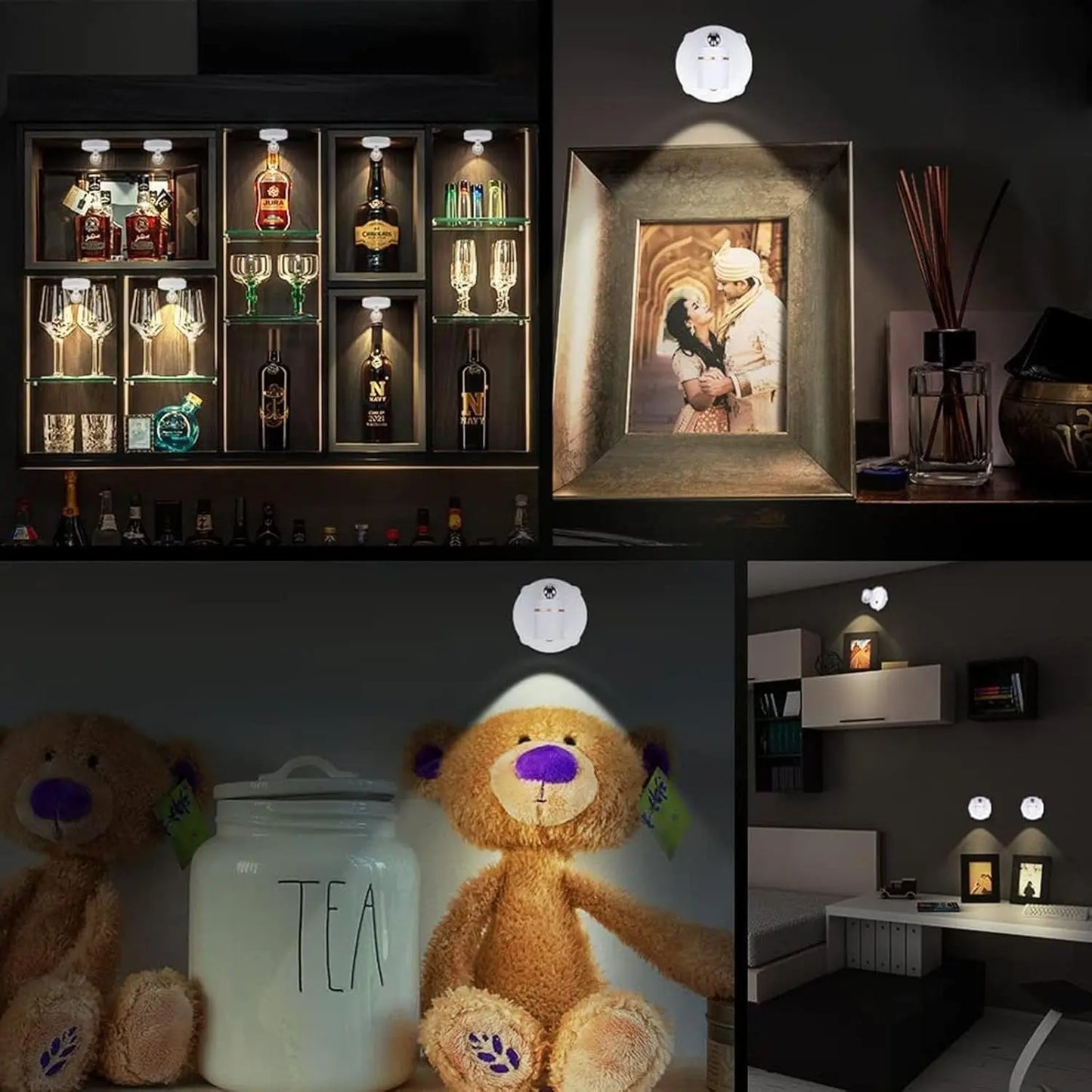 Kabellose Spotlight-Lampe – Ambiente für Pflanzen, Bilder & Wohnräume Mivoza Deutschland