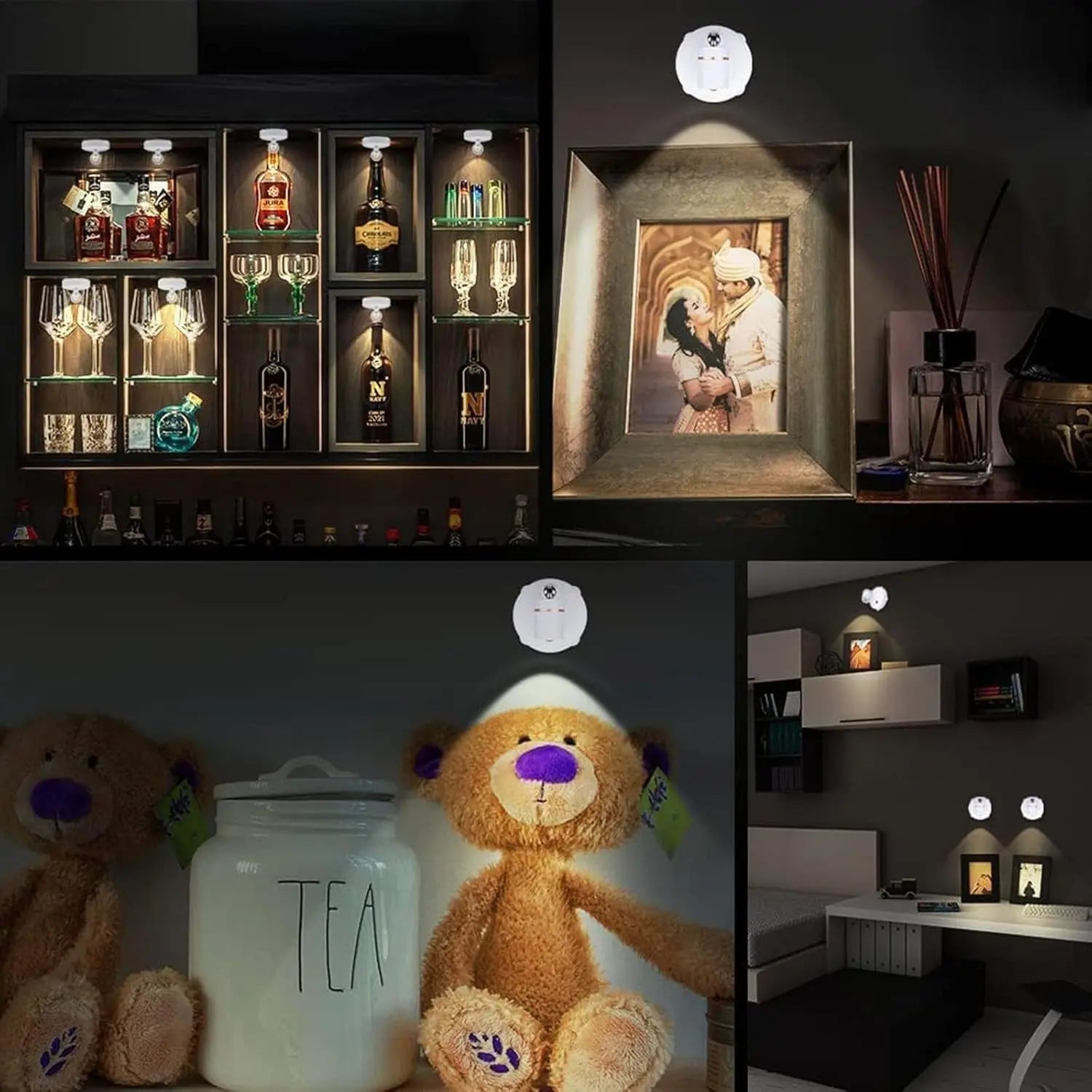Kabellose Spotlight-Lampe – Ambiente für Pflanzen, Bilder & Wohnräume Mivoza Deutschland