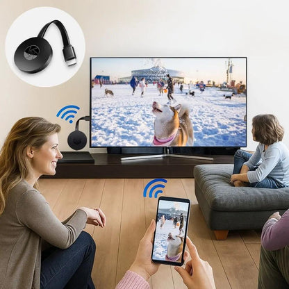 Kabelloser HD-Mirror-Adapter – TV & Beamer spiegeln in 1080p Mivoza Deutschland