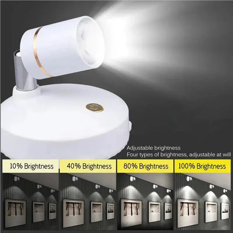 1+1 Gratis | Kabelloser LED-Strahler – Flexibel, Dimmbar, Stilvoll Mivoza Deutschland