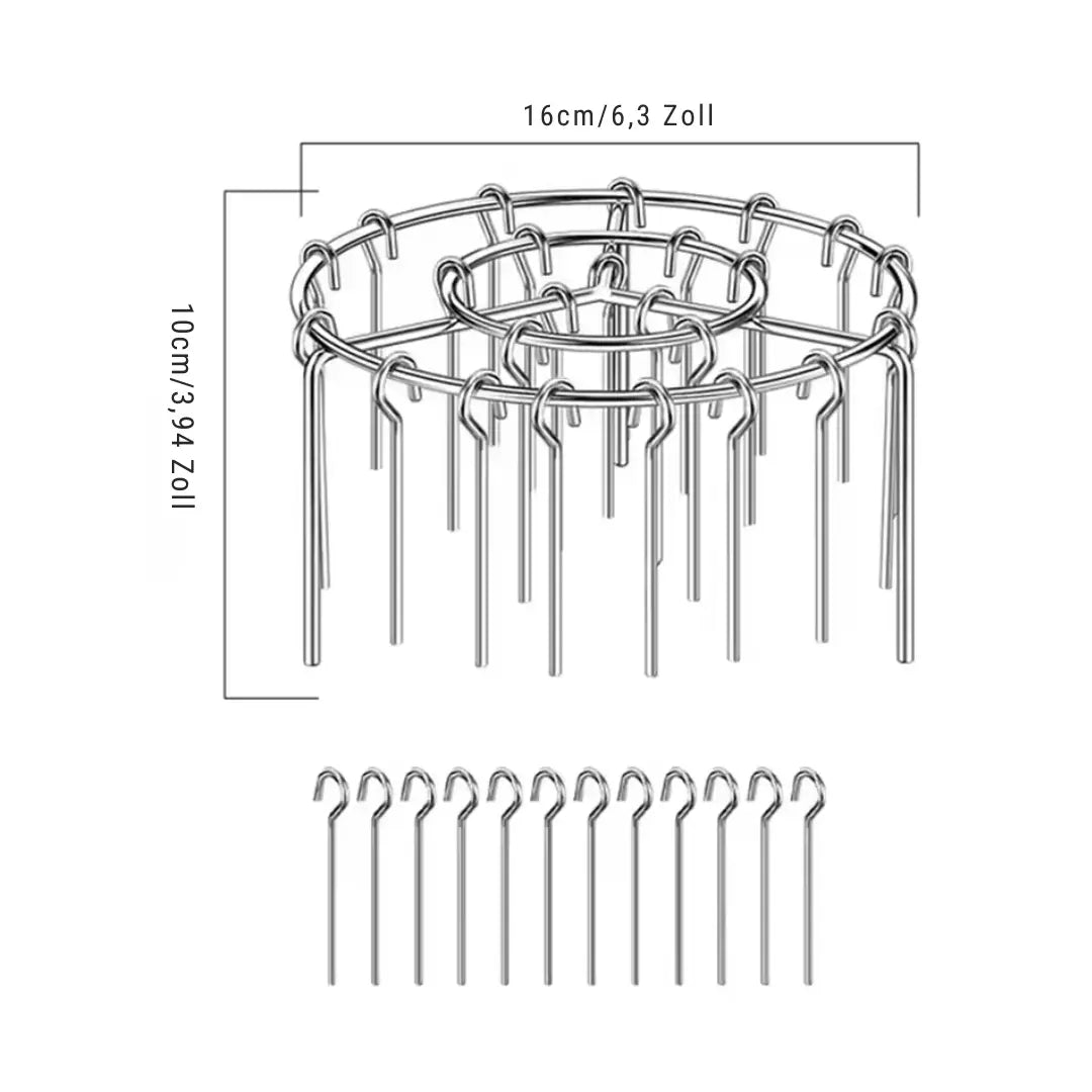 Kebab-Grill für Heißluftfritteusen – Gleichmäßiges Garen & BBQ-Genuss Mivoza Deutschland