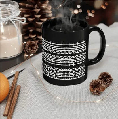 Keramik-Kaffeetasse – Versteckte lustige Botschaft mit ergonomischem Griff Mivoza Deutschland