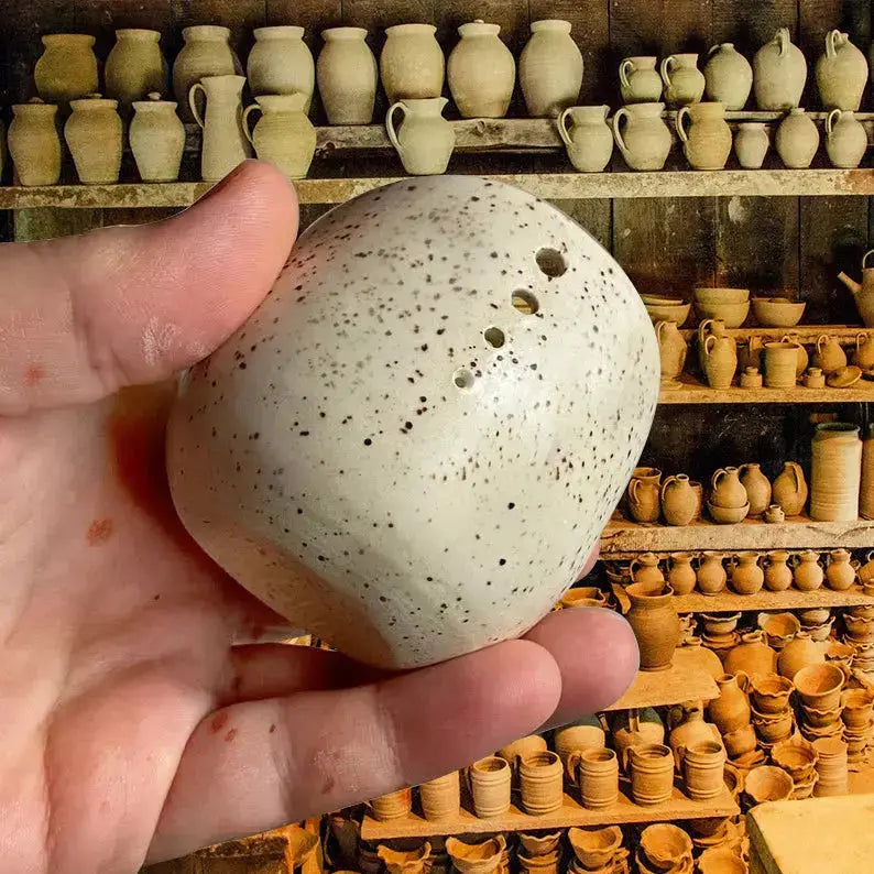 Handgefertigte Keramik-Kräuterstreifer – Mühelos & Sauber Mivoza Deutschland