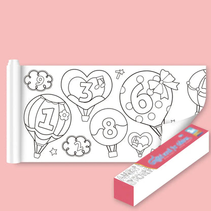 Kinder Kreativ-Malrolle – Wiederverwendbares Kunststicker-Set für Kinder Mivoza Deutschland