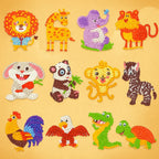 Kinderfreundliches Diamant-Sticker-Set – Mit giftfreien Glitzersteinen Mivoza Deutschland