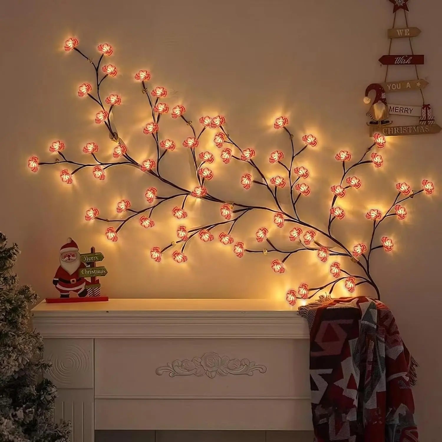 Kirschblüten-Wandleuchte — Sofort atemberaubende, ruhige Raumstimmung Mivoza Deutschland