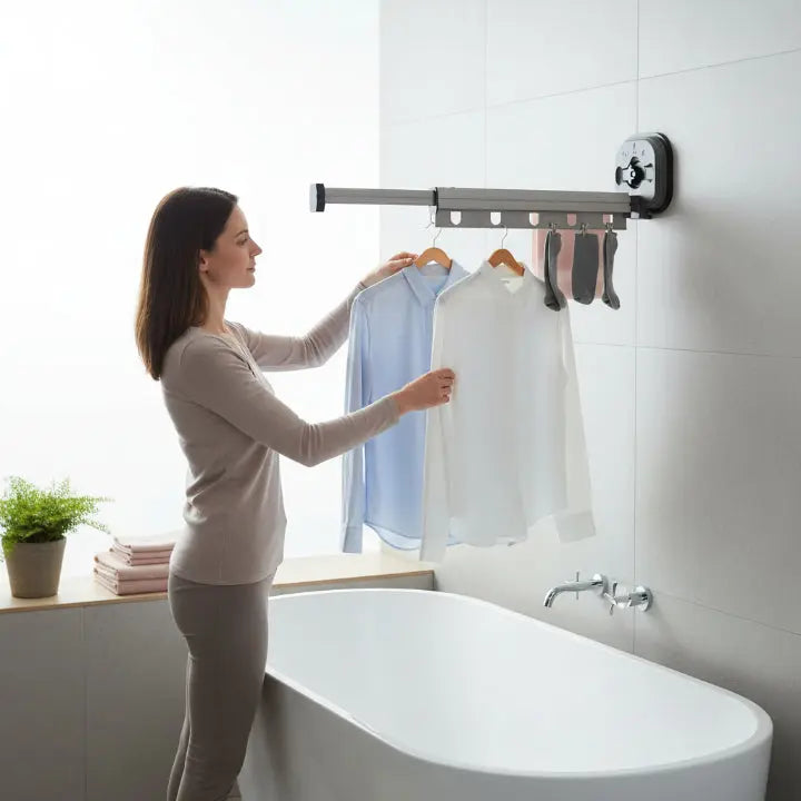 Klappbarer Wand-Wäschetrockner Mivoza Deutschland