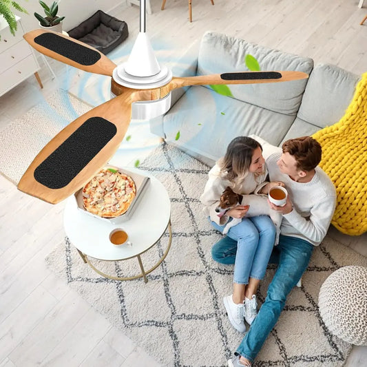 Kohle-Deckenventilator Filter — Gegen Staub, Pollen & Tierhaare 5er-Set Mivoza Deutschland