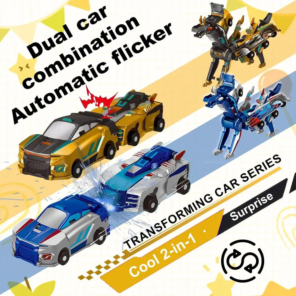 Kollisionsspielzeug Auto mit Dinosaurier-Verwandlung Mivoza Deutschland