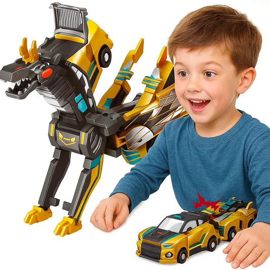 Kollisionsspielzeug Auto mit Dinosaurier-Verwandlung Mivoza Deutschland