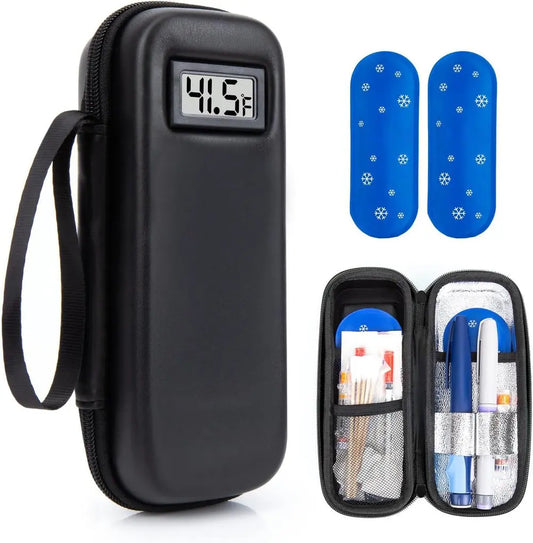 ✨LAST DAY ONLY 🔥Insulin Cooler Travel Case with Temperature Display Zorenza