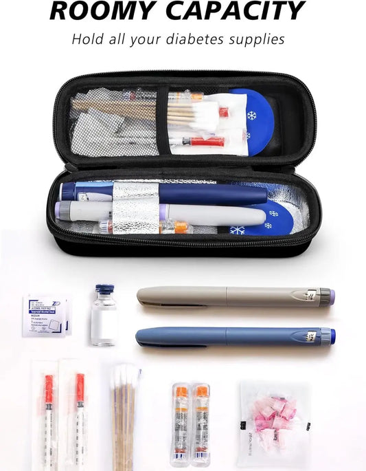 ✨LAST DAY ONLY 🔥Insulin Cooler Travel Case with Temperature Display Zorenza